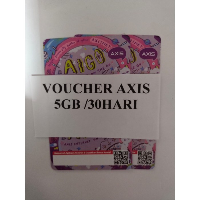 Cara daftar voucher axis