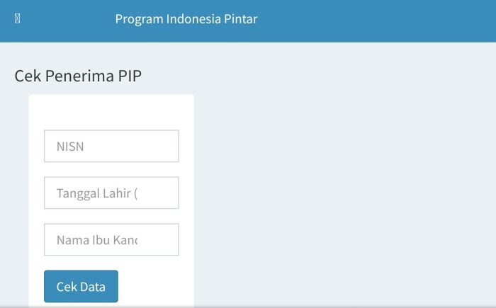 3. cara daftar pip kemdikbud go id 2024 lewat hp