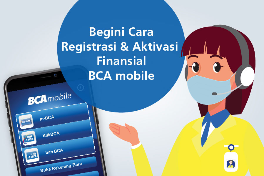 Cara daftar bca mobile di hp