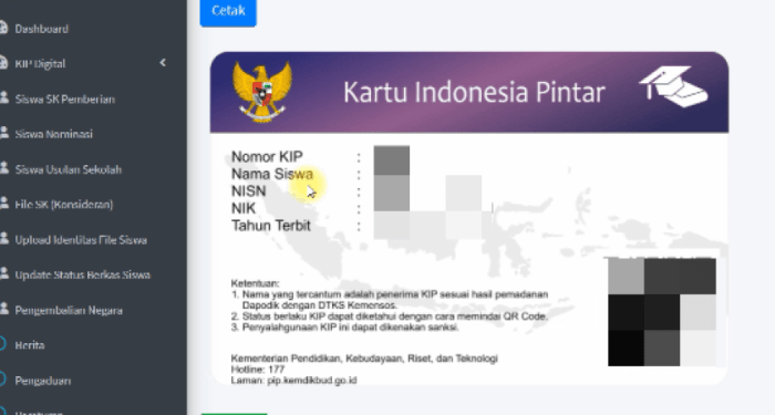 Cara daftar kip sd online 2021