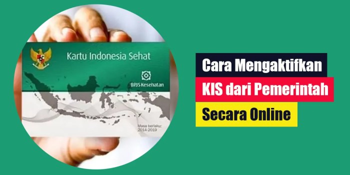 Cara daftar kartu kis