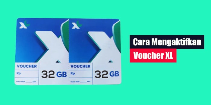 Cara daftar voucher xl