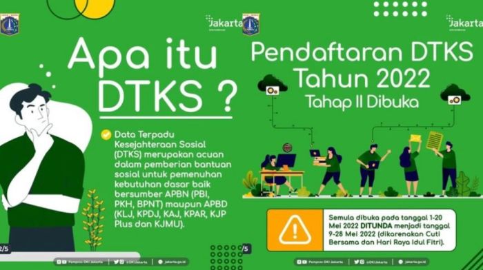 Cara daftar dtks online 2023