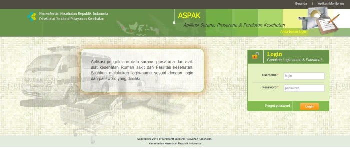 Cara daftar aspak