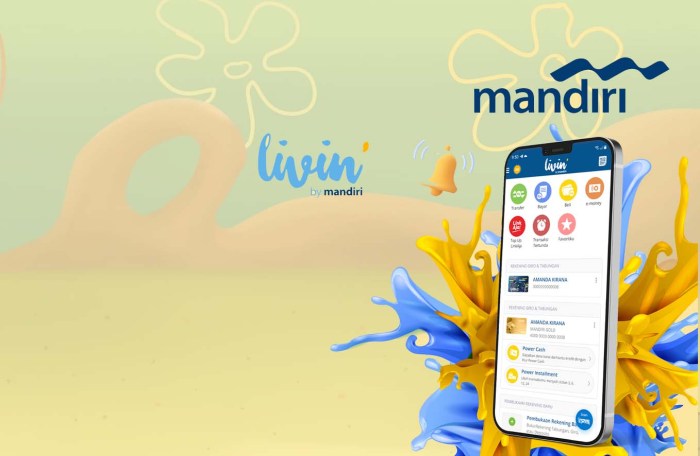 Cara daftar livin by mandiri