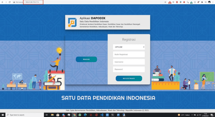 Cara daftar dapodik