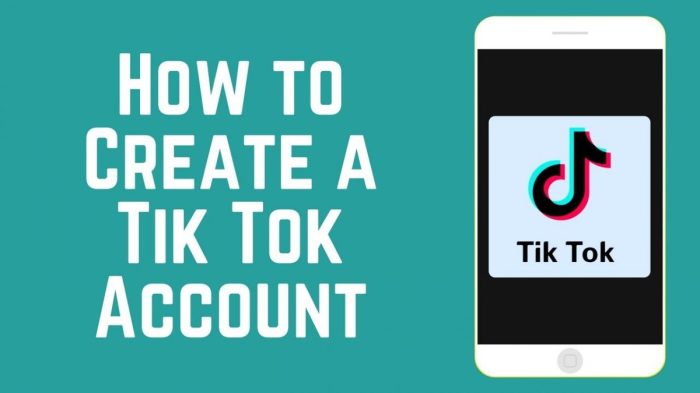 Cara daftar akun tik tok