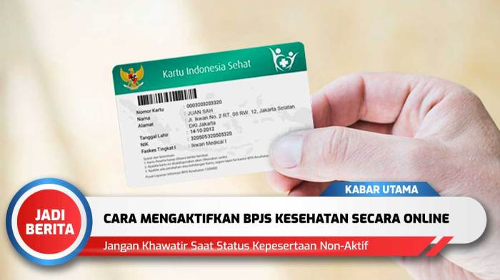 Cara daftar ulang bpjs kesehatan yang sudah terdaftar