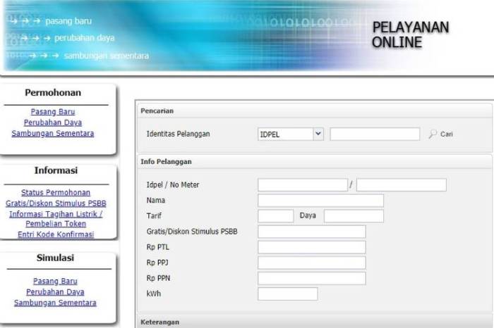 Cara daftar pln subsidi