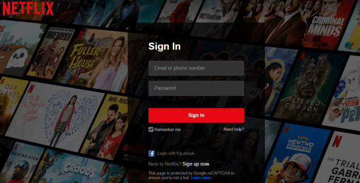 Cara daftar akun netflix