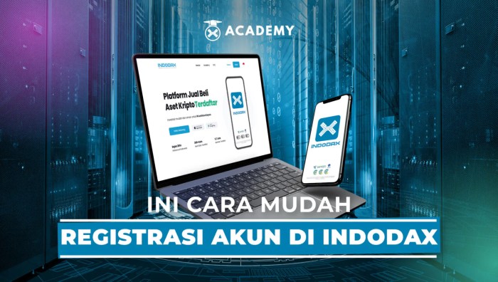 Cara daftar indodax