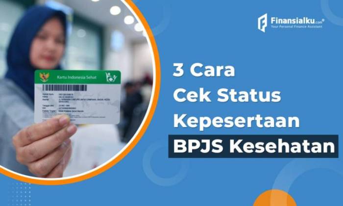 Cara cek terdaftar bpjs kesehatan