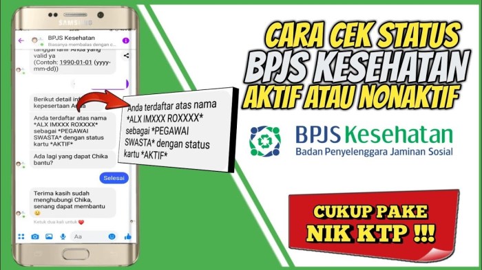 Cara cek bpjs terdaftar atau tidak