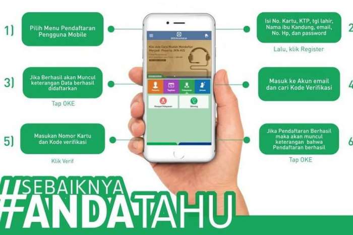 Cara daftar bpjs online mandiri