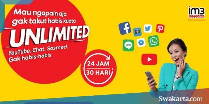 Cara daftar paket internet indosat