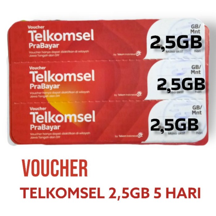 Cara daftar voucher telkomsel