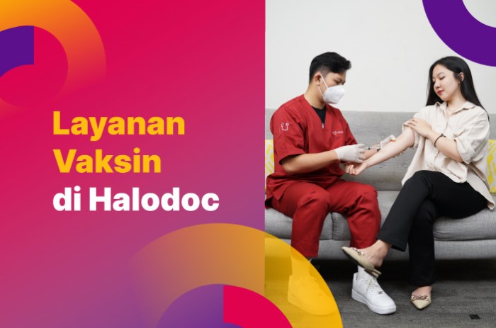 Cara daftar vaksin halodoc