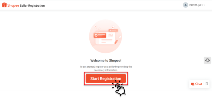 Cara daftar akun shopee