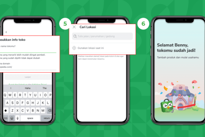 Cara daftar tokopedia