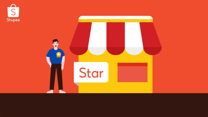 Cara daftar star seller shopee