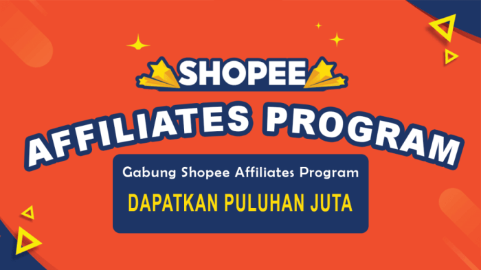 Cara daftar affiliate shopee