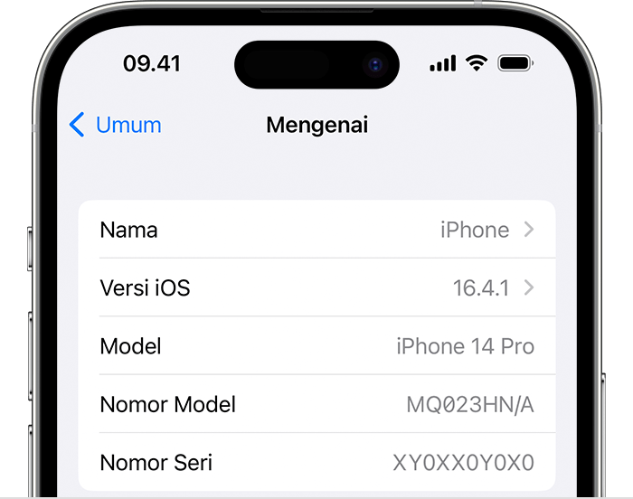 Cara daftar imei iphone