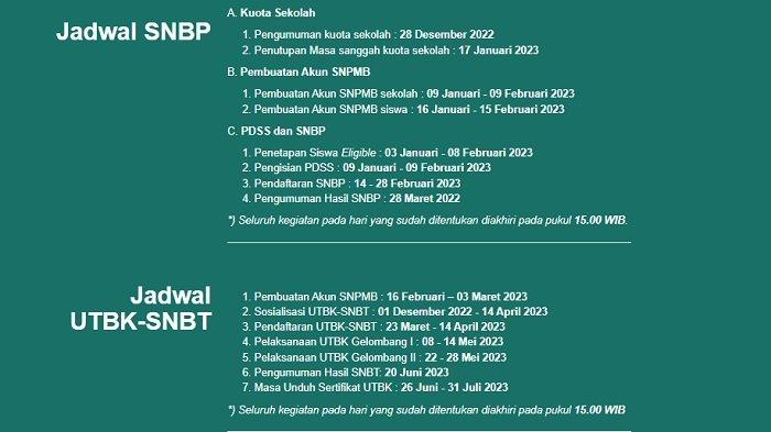 Cara daftar utbk 2023