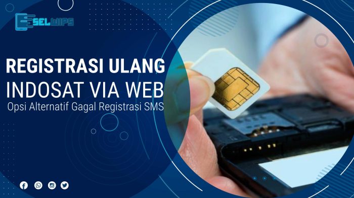 Cara daftar kartu indosat lewat sms