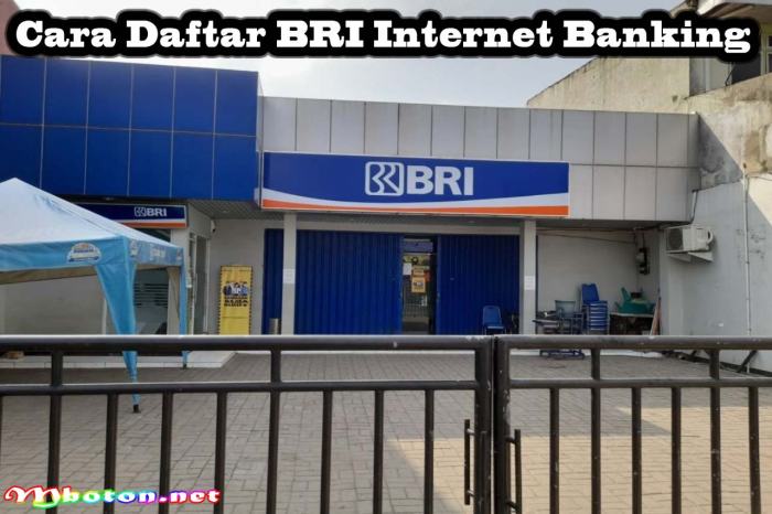 Cara daftar bank bri online