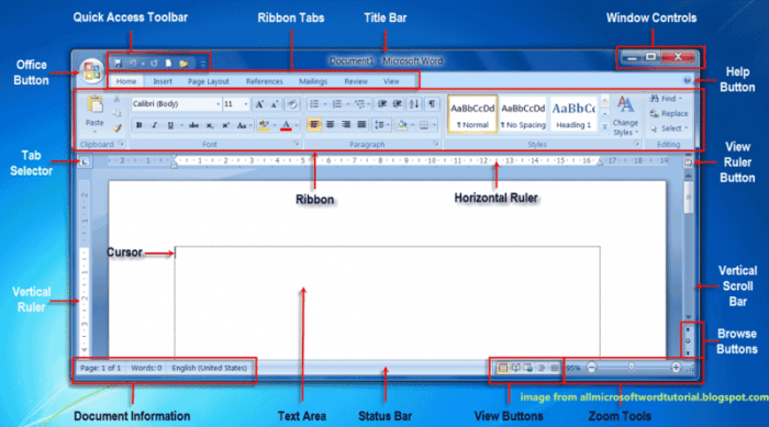 Cara membuat daftar gambar di word