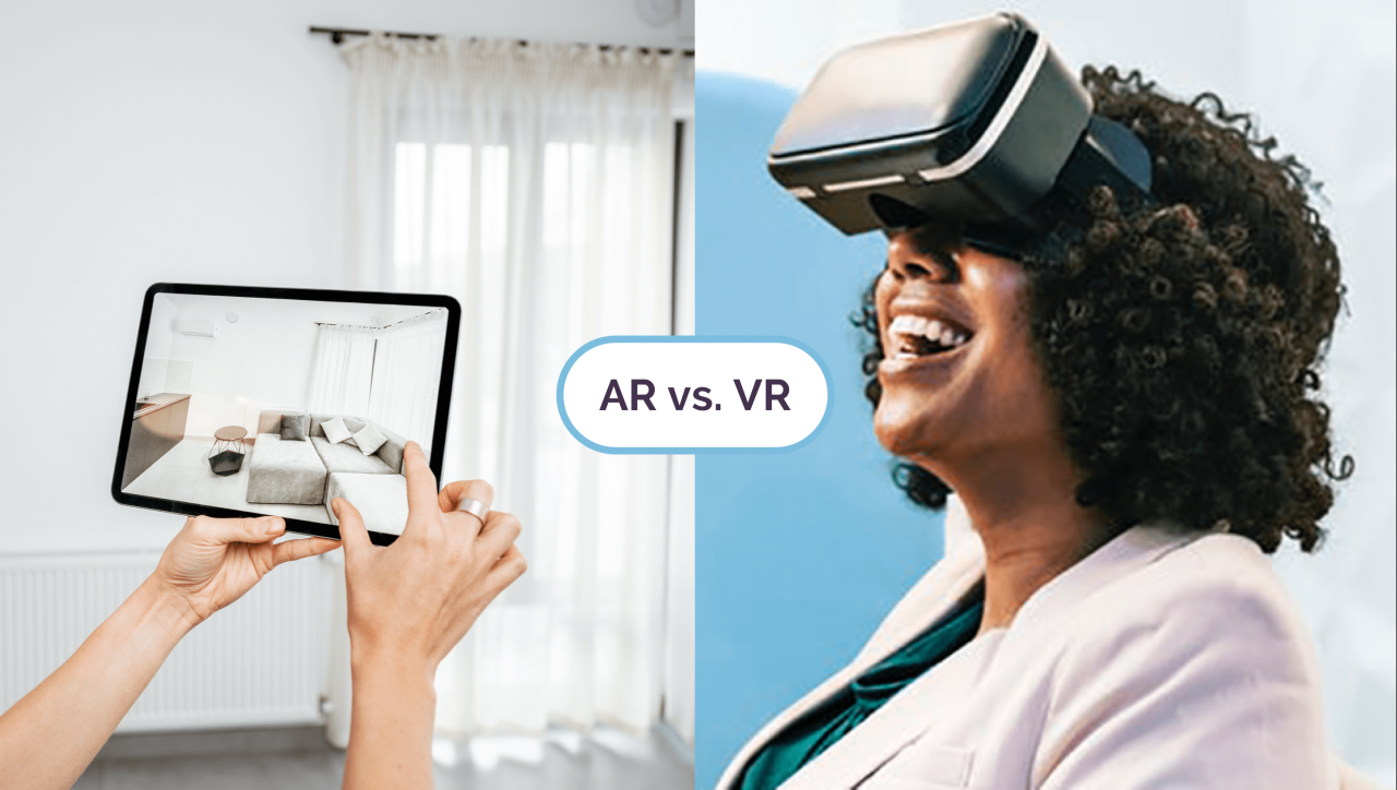 Augmented reality (AR) and virtual reality (VR) software